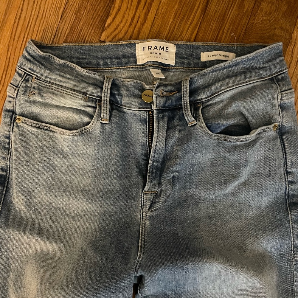 Frame Denim Le High Straight